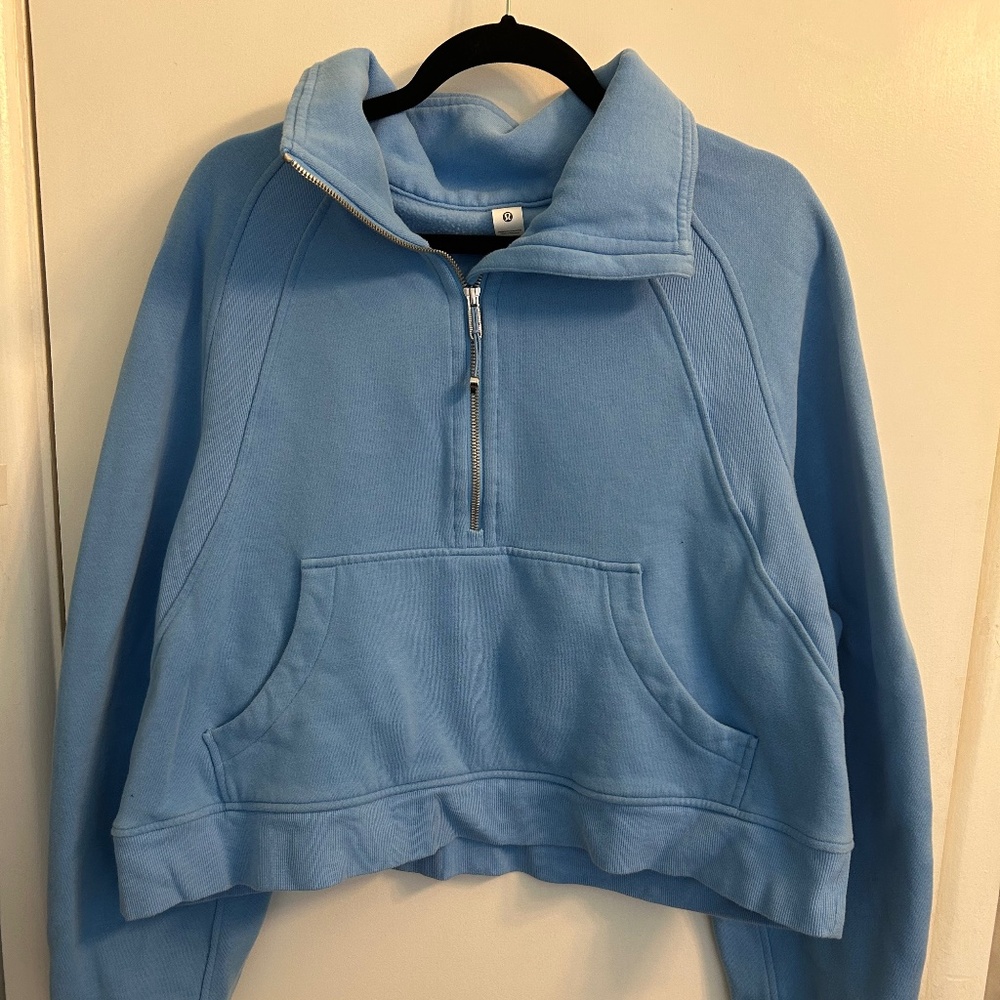 ❌ SOLD ❌ Lululemon Oversized Half Zip Funnel Neck Scuba